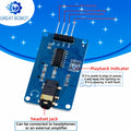 YX6300 YX5300 UART Serial MP3 Player Module for Arduino AVR MP3 Player Module Axl Default Title