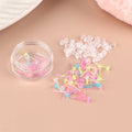 Colorful Acrylic Stud Earrings Kit – 60 or 200 Pcs Stud Earrings Set Axl Mixed Star 60pcs