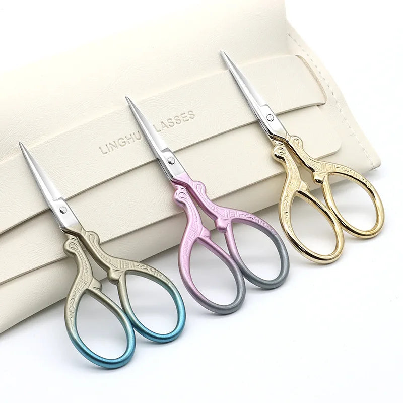 Vintage Stainless Steel Sewing Scissors – Fabric & Embroidery Sewing Scissors Axl