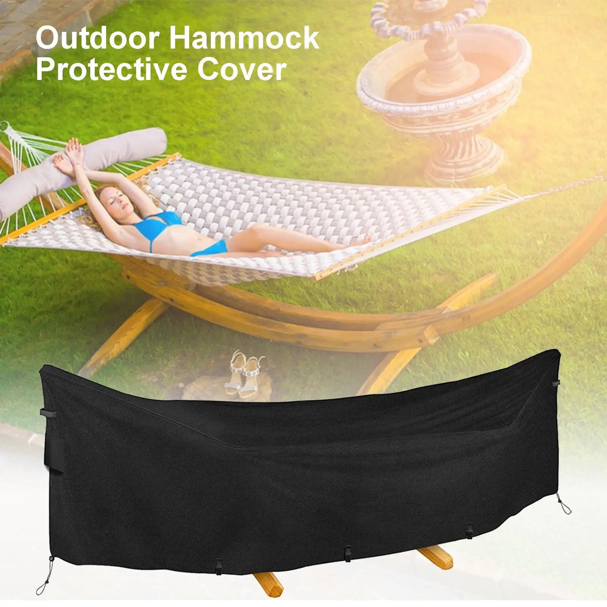 Waterproof Hammock Cover – Heavy Duty 420D Oxford UV Shield Hammock Cover Axl