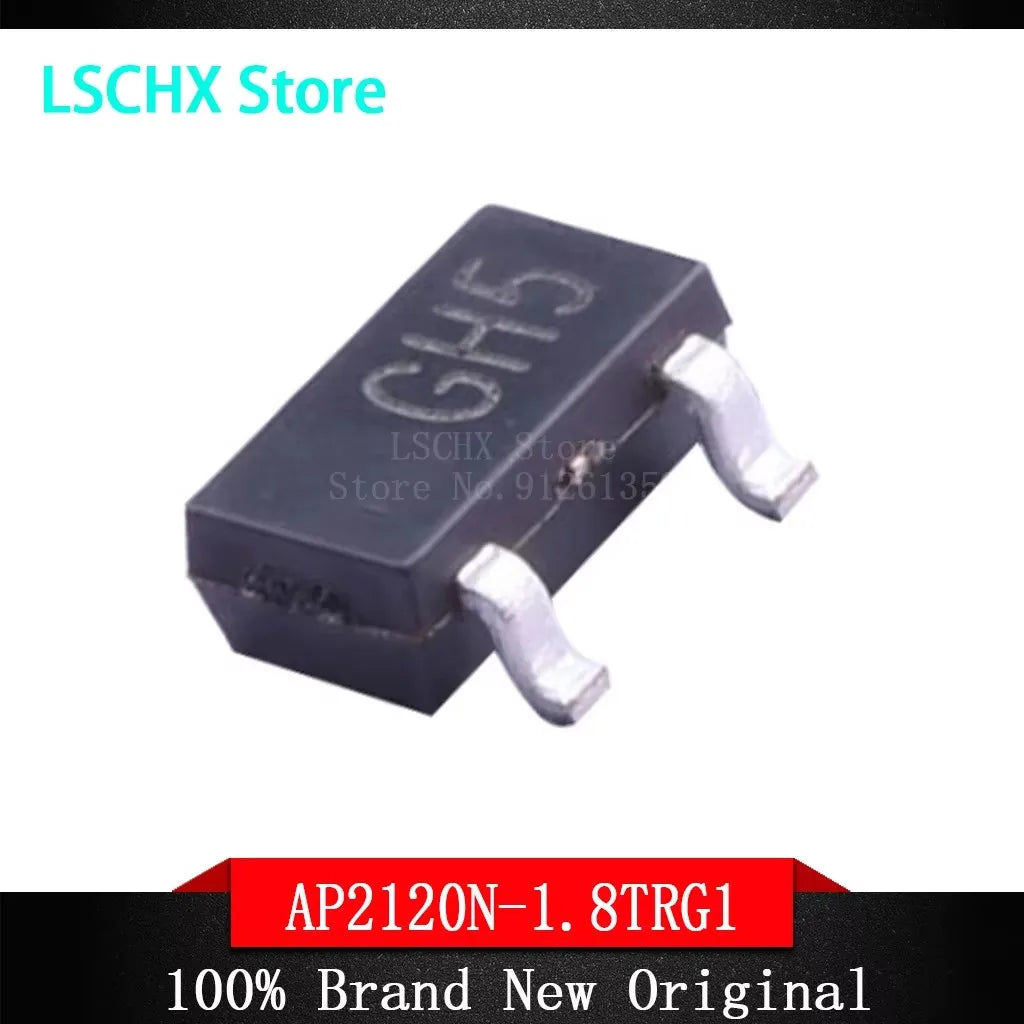 20pcs AP2120N SOT-23 LDO Voltage Regulator ICs – Multi-Voltage Voltage Regulator IC Axl