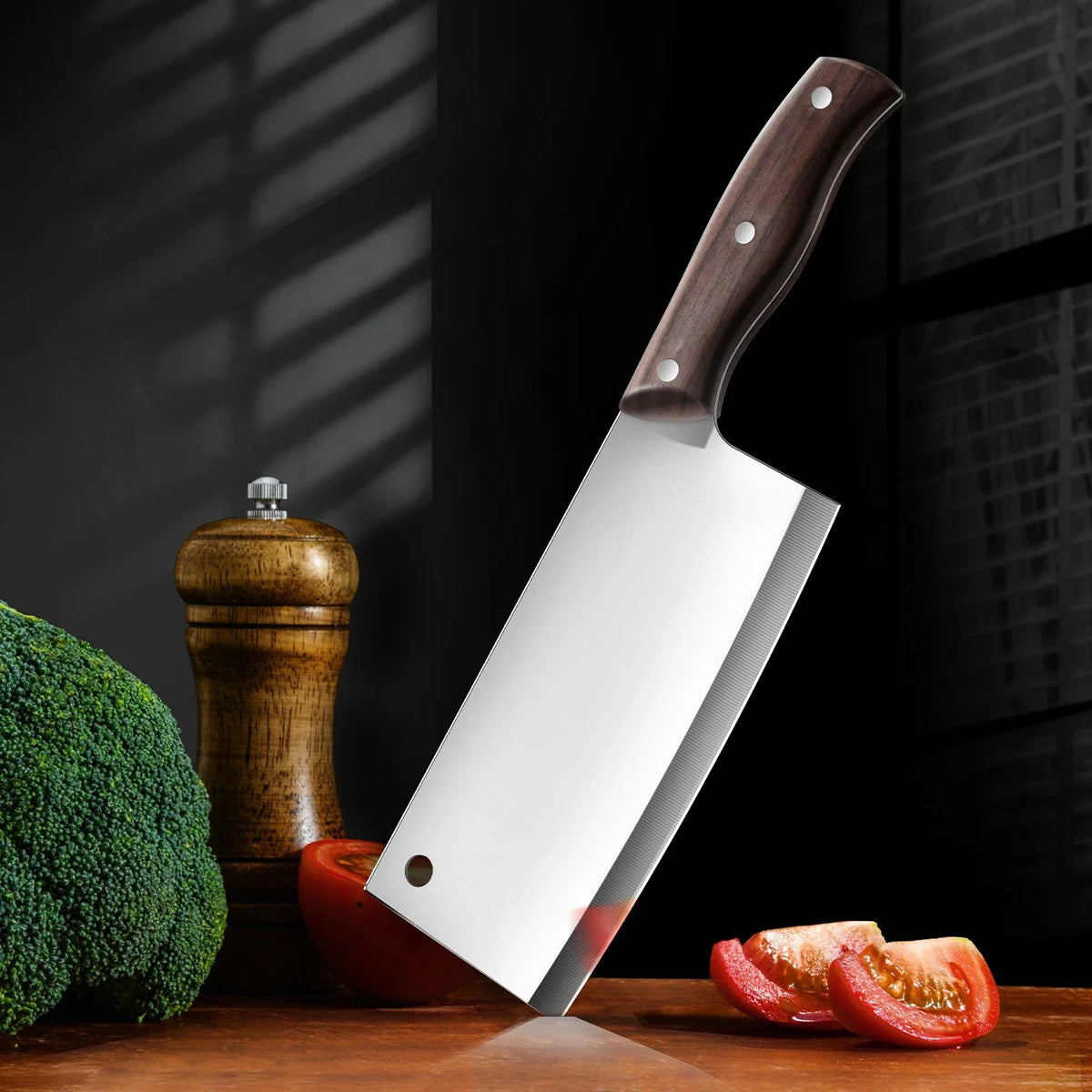 Stainless Steel Cleaver Knife – Multifunctional Chef's Knife Kitchen Cleaver Knife Axl Kitchen knife