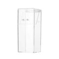 Transparent Dust-Proof Storage Box with Lid – Clear Organizer Clear Storage Box Axl onesize