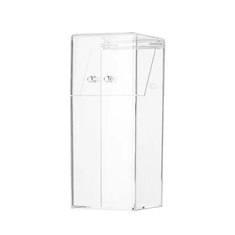 Transparent Dust-Proof Storage Box with Lid – Clear Organizer Clear Storage Box Axl onesize
