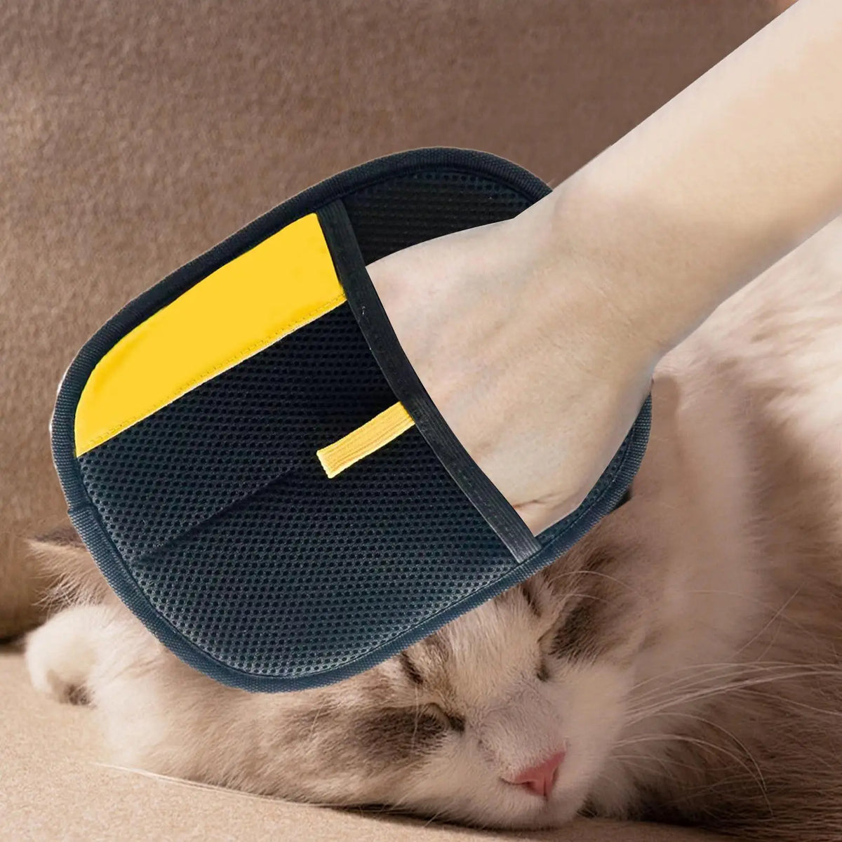 Pet Hair Removal Gloves – Reusable Dog & Cat Grooming Mitts Pet Grooming Gloves Axl