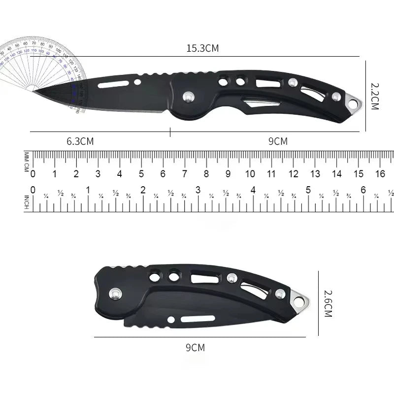 Folding Pocket Knife – Stainless Steel Camping Outdoor Tool Folding Pocket Knife Axl