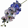 Real Touch Artificial Orchid – 9 Heads Phalaenopsis Stem 91cm Artificial Flower Stem Axl DEEP BLUE
