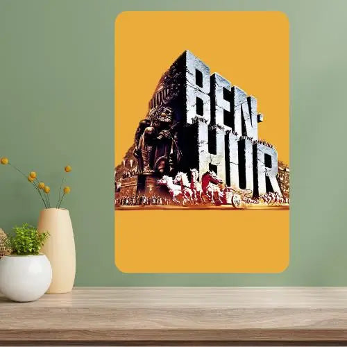 Ben Hur Classic Movie Metal Poster Sign | Vintage Wall Decor Metal Wall Sign Axl aluminum sign aluminum 20x30cm