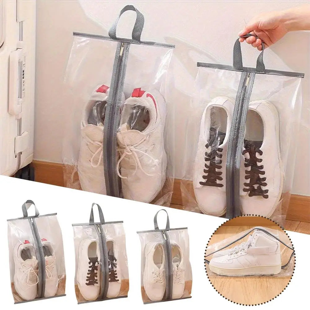 Waterproof Transparent Shoe Storage Bag – S, M & L Sizes Shoe Storage Bag Axl