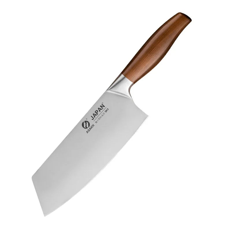 Professional Stainless Steel Kitchen Knife Set – Chef & Cleaver Kitchen Knife Set Axl Knife B