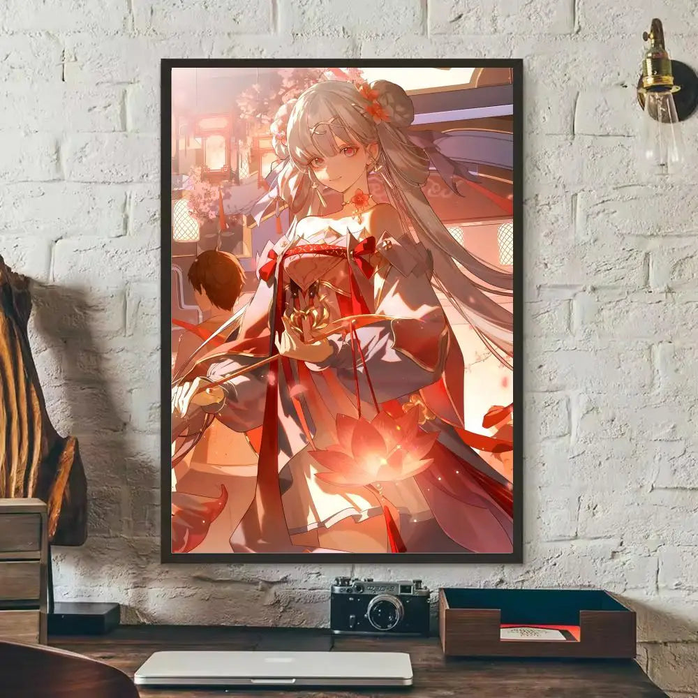 Wuthering Waves Jinhsi Wall Poster – HD Removable Decal Wall Poster Decal Axl