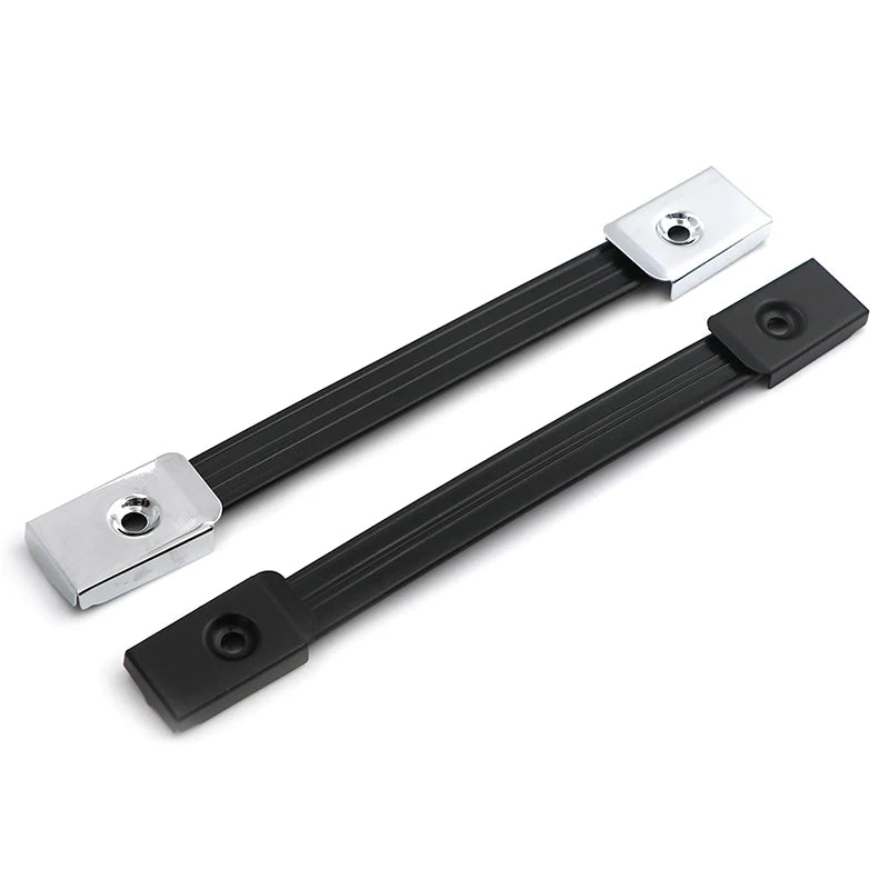 20cm Speaker Cabinet Carrying Handle Grip – Metal & PVC Strap Cabinet Strap Handle Axl