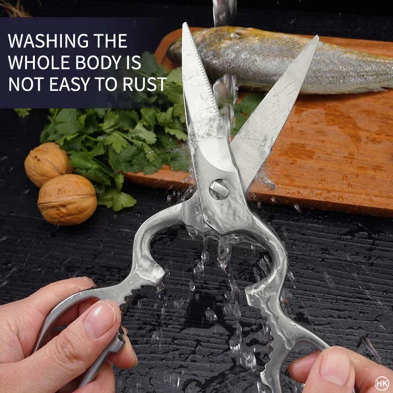 PLYS Stainless Steel Kitchen Scissors – Sharp Poultry Shears Kitchen Shears Axl