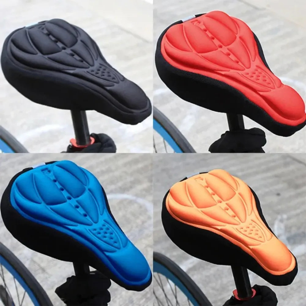 3D Gel Bike Saddle Cover – Soft Cushioned MTB Seat Pad Bike Saddle Cover Axl