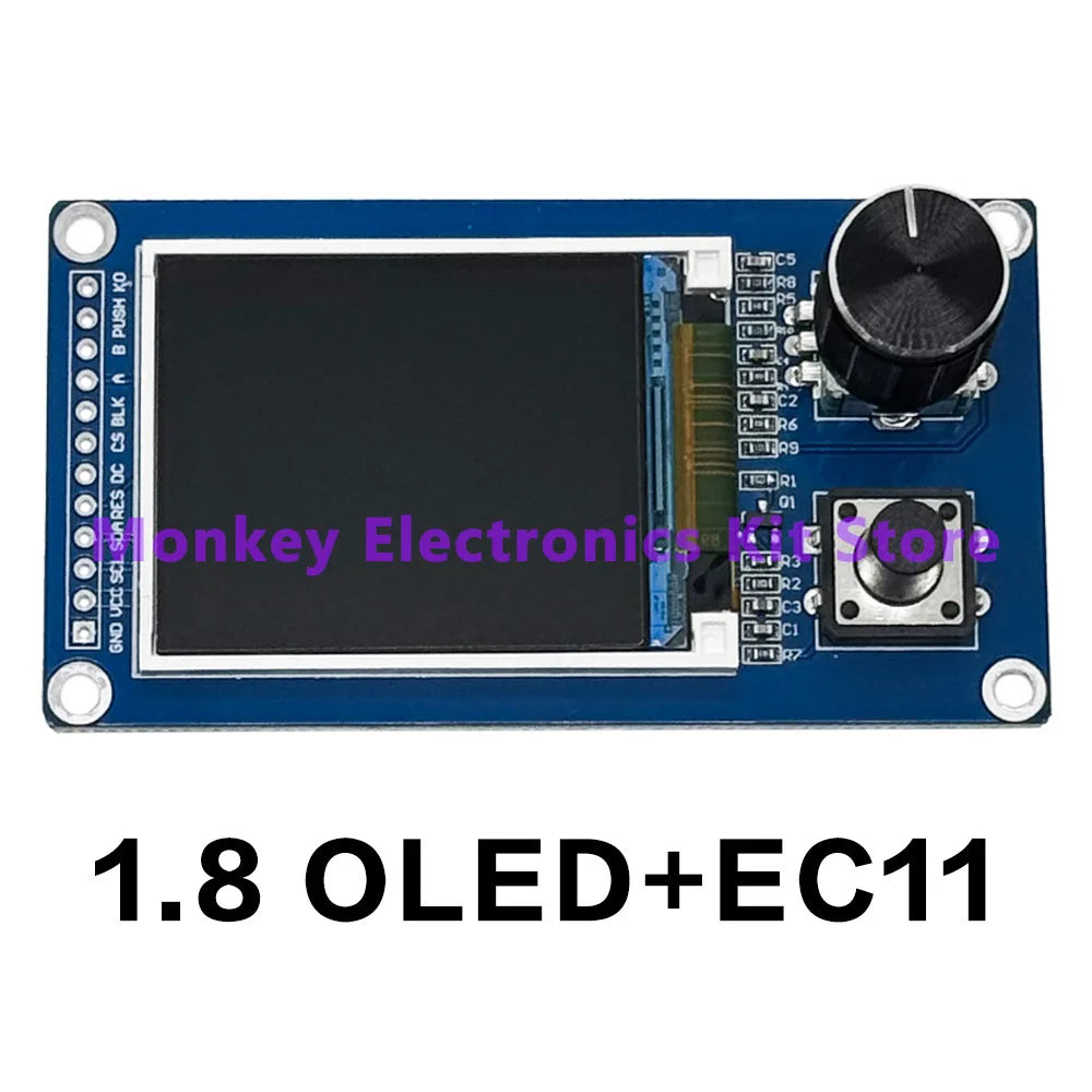 TFT OLED Display Module 0.96"–2.4" LCD + EC11 Rotary Encoder IIC LCD OLED Display Module Axl 1.8 have EC11