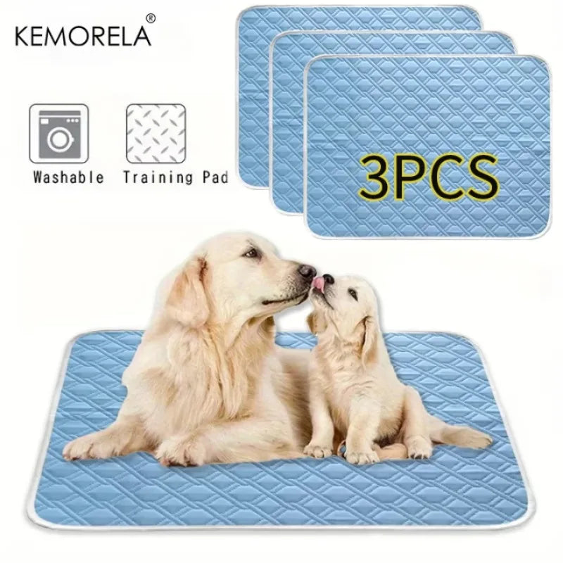 KEMORELA 3-Pack Dog Cooling Mat – Breathable Washable Pet Pad Pet Cooling Mat Axl