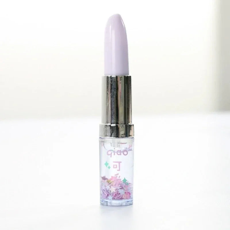 Lipstick Gel Pens 4-Pack | Novelty Quicksand Pens for Students Novelty Gel Pens Axl purple