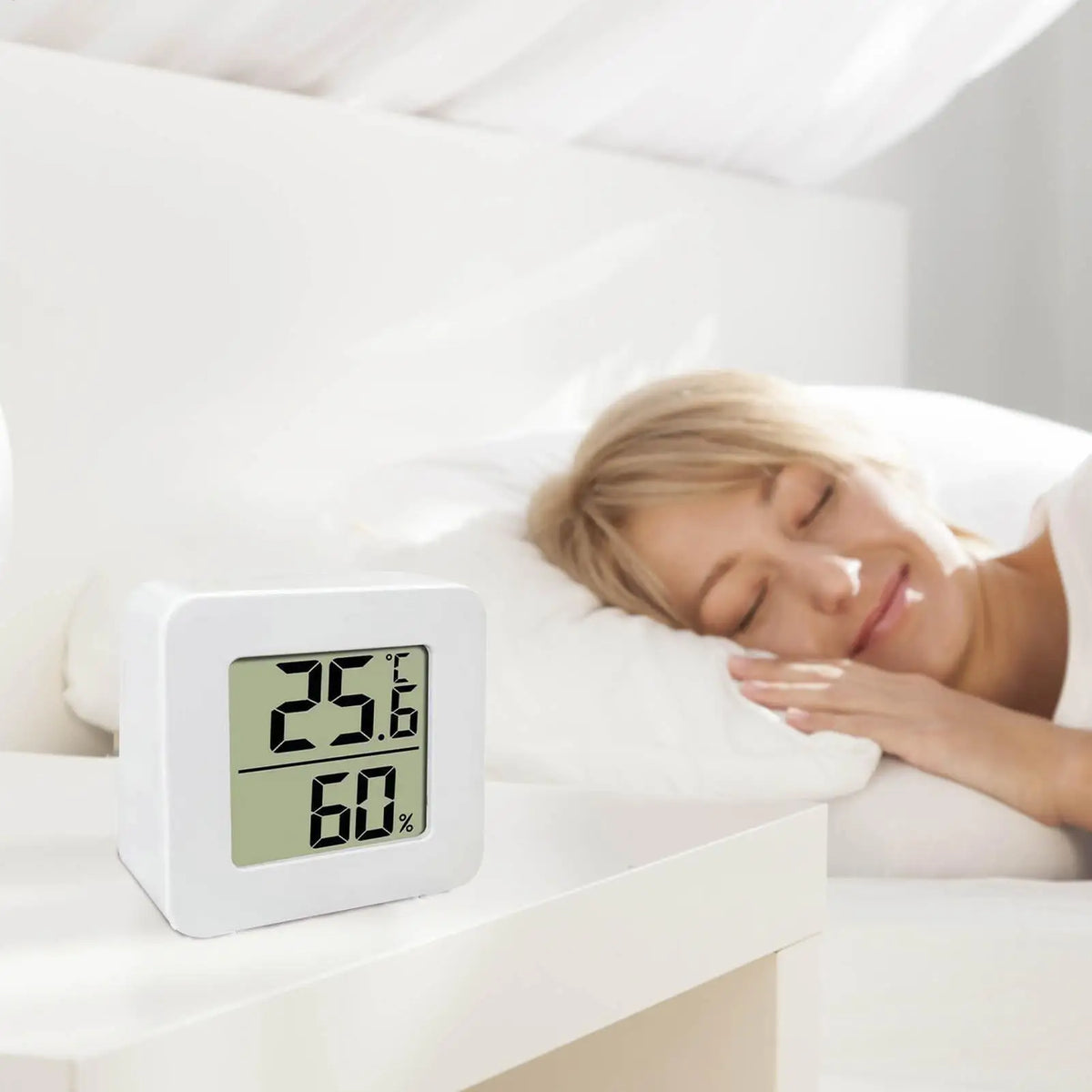 Mini LCD Digital Thermometer & Hygrometer – Humidity Gauge Digital Hygrometer Axl