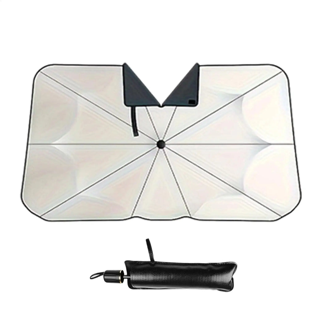 Retractable Car Windshield Sunshade Umbrella | UV Blocker Car Windshield Sunshade Axl