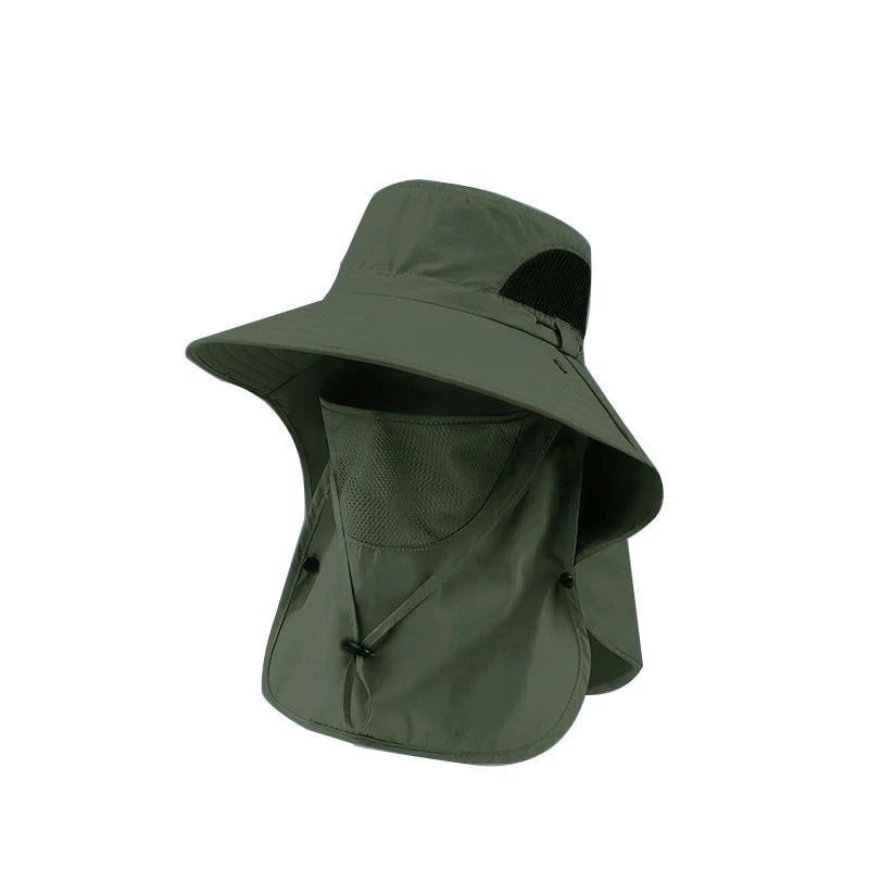 Wide Brim Sun Hat – UV Protection Fishing & Hiking Cap Wide Brim Sun Hat Axl