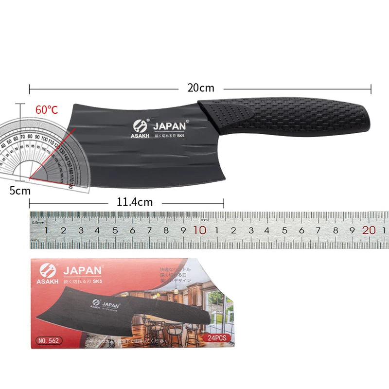Lightweight Stainless Steel Chef's Knife – Sharp Kitchen Cleaver Chef's Kitchen Knife Axl