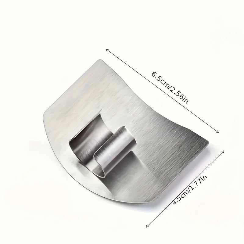 Stainless Steel Finger Guard – Safe Vegetable Slicer Tool Kitchen Safety Tool Axl