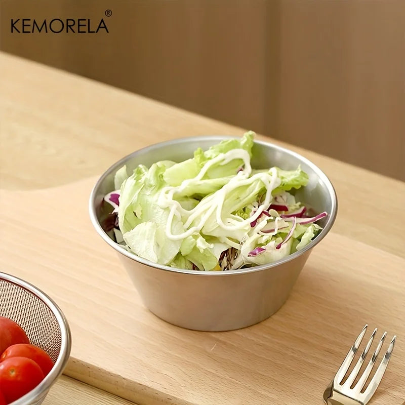 KEMORELA 2-in-1 Stainless Steel Colander & Strainer Set Colander & Strainer Axl