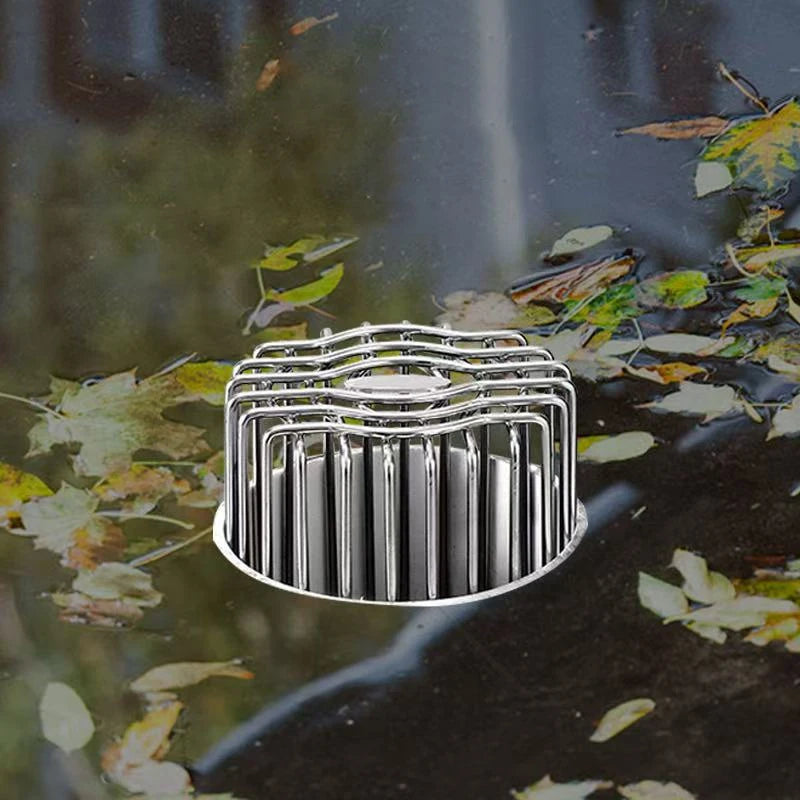304 Stainless Steel Drain Strainer Cap – Gutter & Floor Guard Drain Strainer Cap Axl
