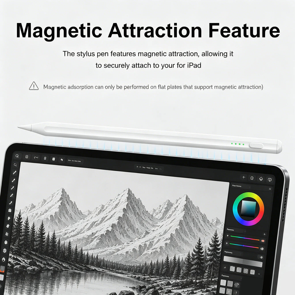 iPad Stylus Pen – Tilt, Palm Rejection & Magnetic Charging iPad Stylus Pen Axl