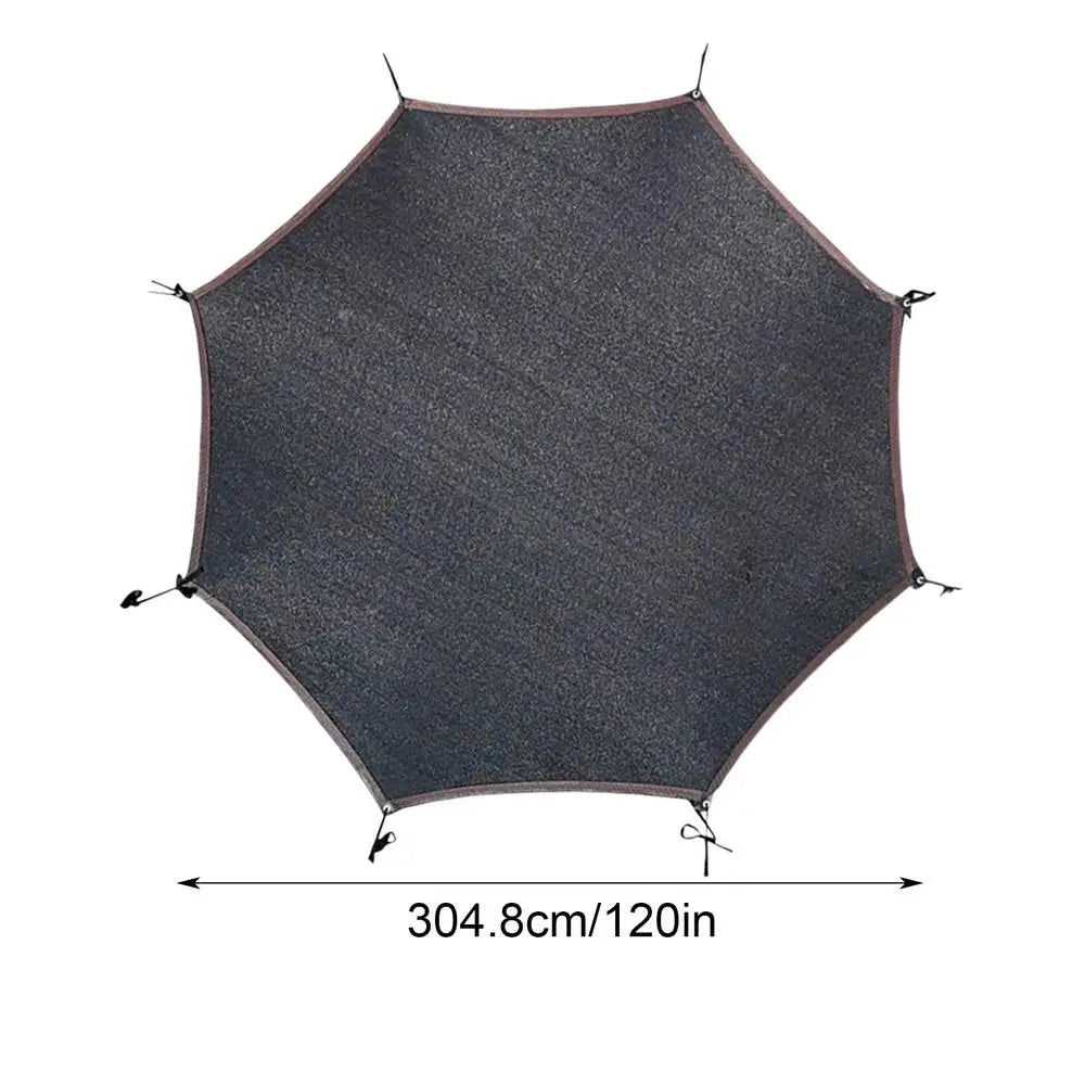 Trampoline Shade Cover UV Protection – 8FT to 14FT Waterproof Trampoline Shade Cover Axl octagon 10 feet