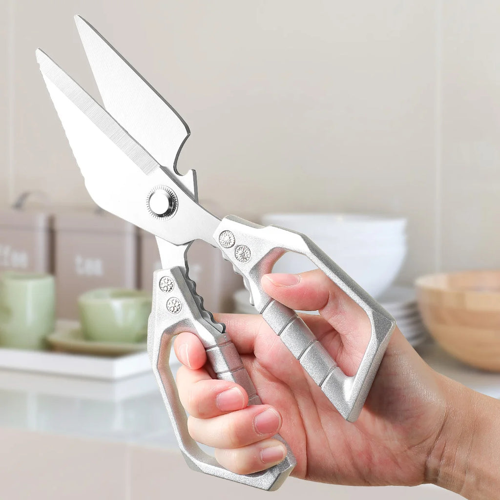 Heavy Duty Stainless Steel Kitchen Shears | Meat Scissors Kitchen Shears Axl