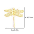 Brass Dragonfly Cabinet Knob – Gold Copper Drawer Handle Cabinet Knob Axl onesize
