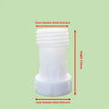 2" IBC Tank Adapter S60 to S60 Quick Connect Fitting IBC Tank Adapter Axl White