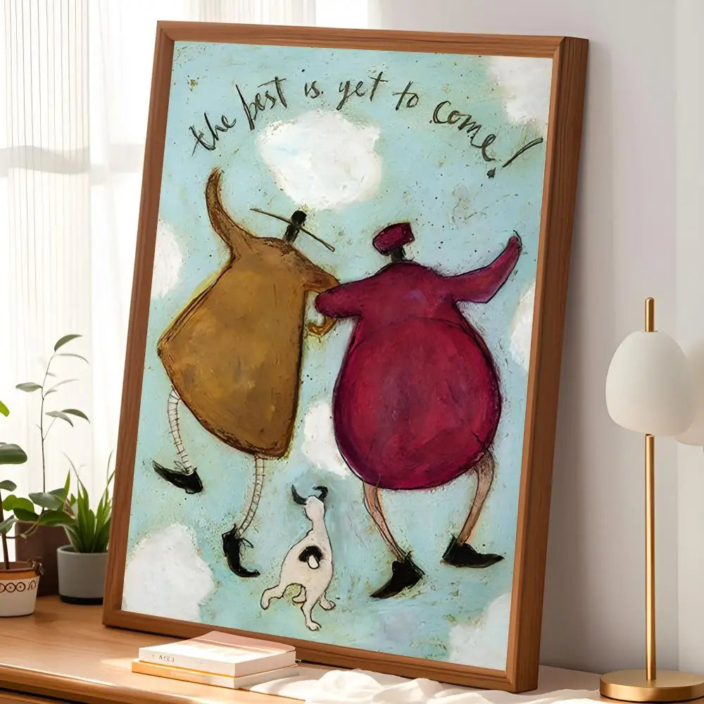 Sam Toft Wall Art Poster – Self-Stick Waterproof Home Decor Wall Art Poster Axl