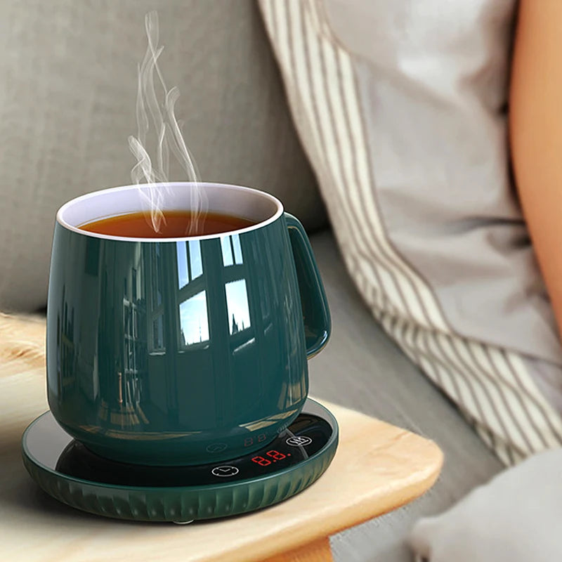 BALASHOV Electric Mug Warmer – Touch Pad Temperature Control Electric Mug Warmer Axl