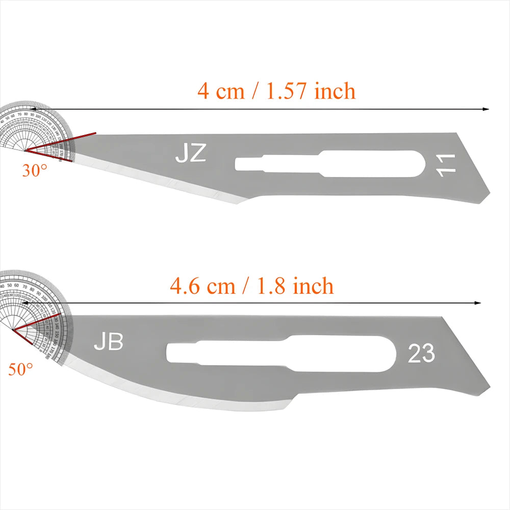 Carbon Steel Carving Knife Set – DIY Trimming & Grafting Tool Carving Knife Set Axl