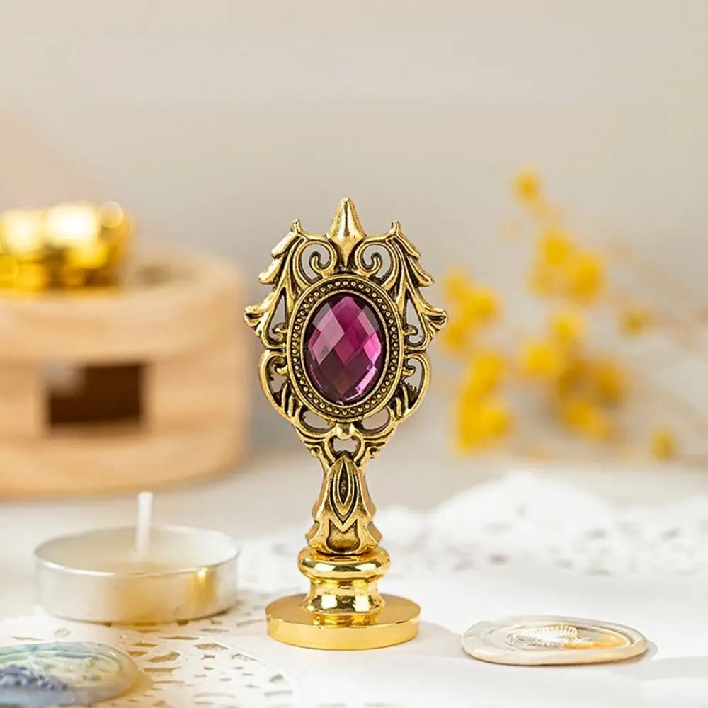 Wax Seal Stamp Handle – Resin & Metal for Invitations & Crafts Wax Seal Stamp Handle Axl 18