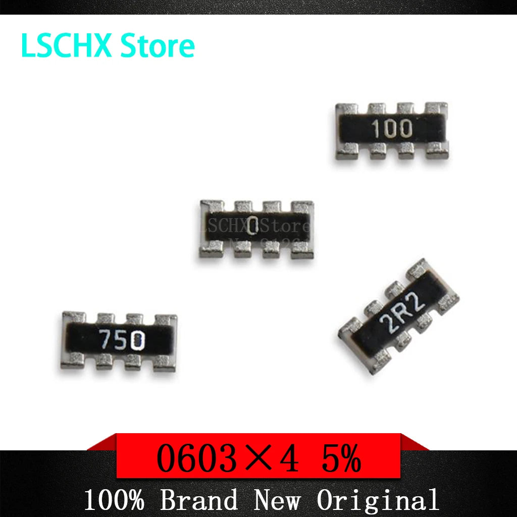 100PCS 0603 SMD Resistor Kit 5% – 0Ω to 1MΩ Assortment SMD Resistor Kit Axl 160K
