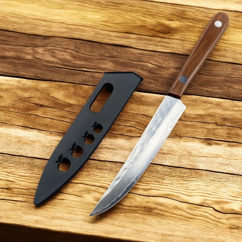 67-Ply Damascus Steel Knife Set – Steak, Paring & Boning Damascus Knife Set Axl