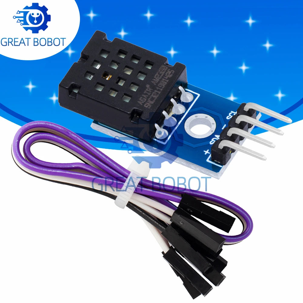 DHT12 AM2320 Digital Temperature & Humidity Sensor – I2C Sensor Module Axl Default Title