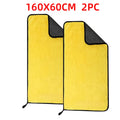 Large Microfiber Car Drying Towel 160x60cm | Super Absorbent Car Drying Towel Axl 160X60cm 2pc