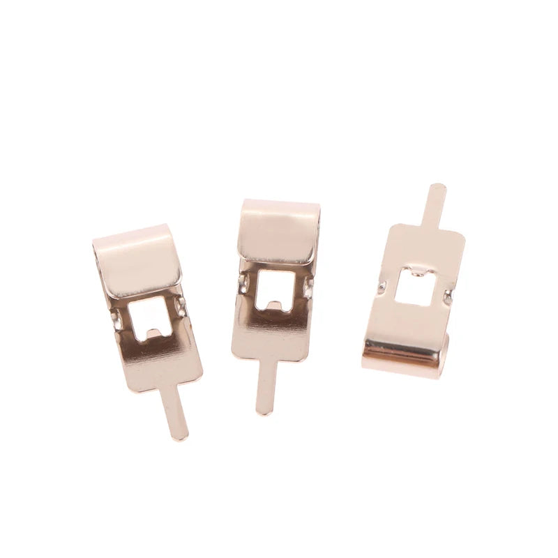 50 Pcs Spring Steel Battery Clips for 18650 Holder Contacts Battery Contact Clips Axl