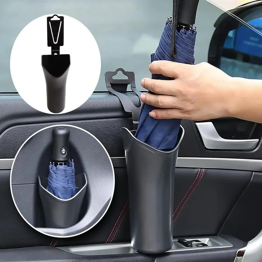 Car Hanging Trash Can – Compact PP Waste Bin for Auto Car Trash Can Axl