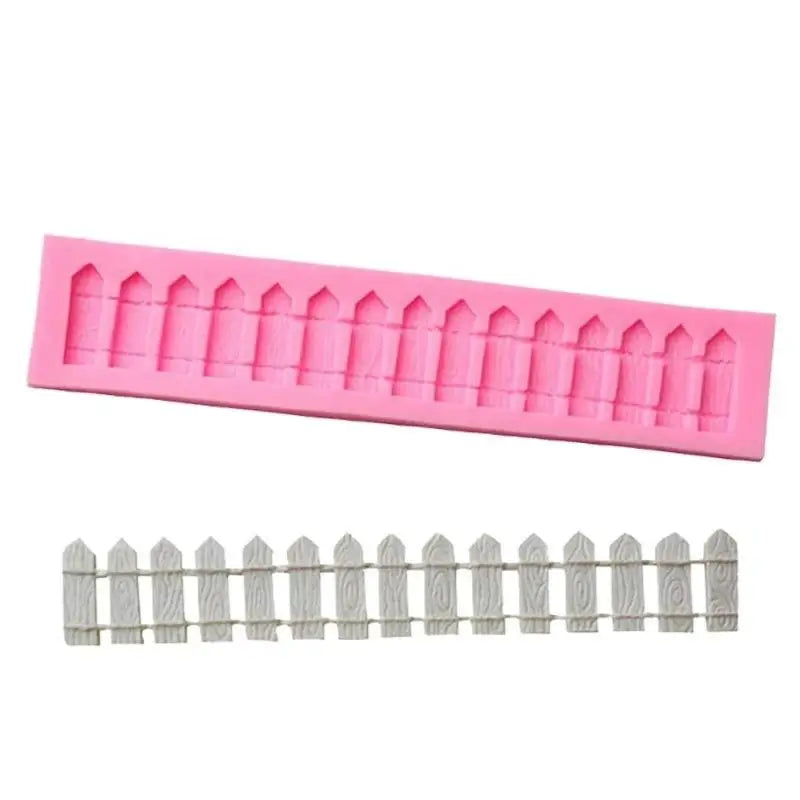Garden Fence Silicone Fondant Mold – Cake & Chocolate Decor Silicone Baking Mold Axl