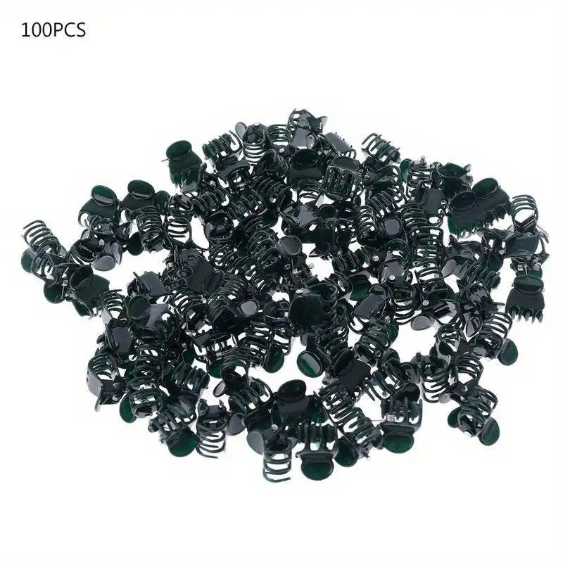 100 PCS Plant Support Clips for Orchid, Flower & Vine Stems Plant Support Clips Axl