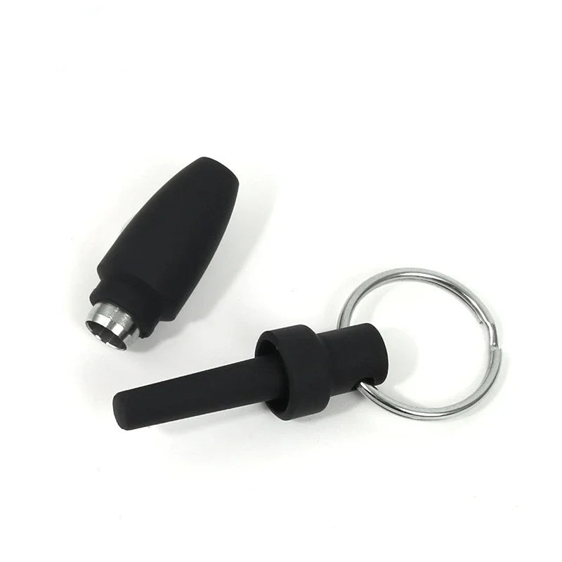 Cigar Punch Cutter with Keychain – Portable Stainless Steel Cigar Punch Cutter Axl