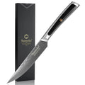 Sunnecko 5" VG10 Damascus Steel Steak Knife – HRC60+ Damascus Steak Knife Axl China Mainland 5 inch