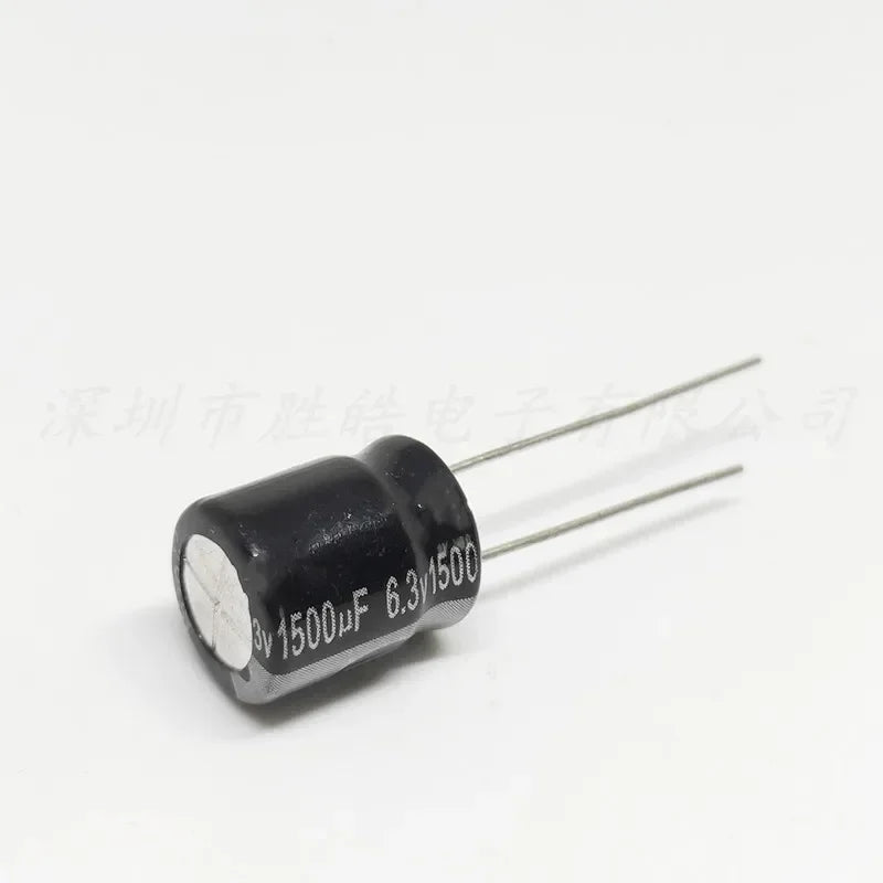 NioCen 6.3V 1500µF Audio Electrolytic Capacitors 8x20mm 30-50 PCS Electrolytic Capacitors Axl