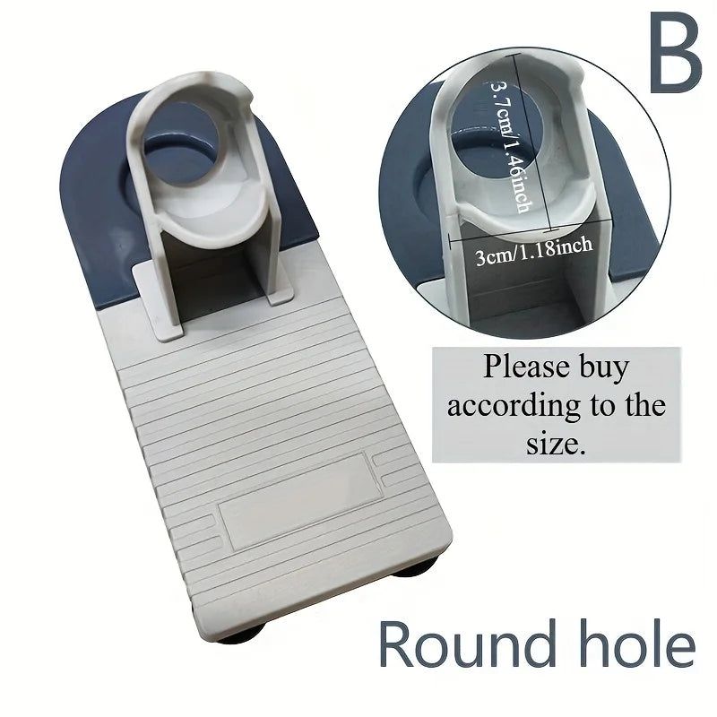 Plastic Glue Gun Holder Stand – Durable PP Adhesive Gun Rest Glue Gun Holder Axl Round Mouth-1pc