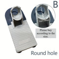Plastic Glue Gun Holder Stand – Durable PP Adhesive Gun Rest Glue Gun Holder Axl Round Mouth-1pc